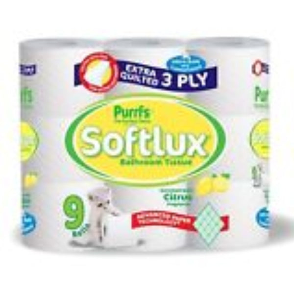 9Pack 3Ply White Citrus Fragrances (Solux) (5×9)