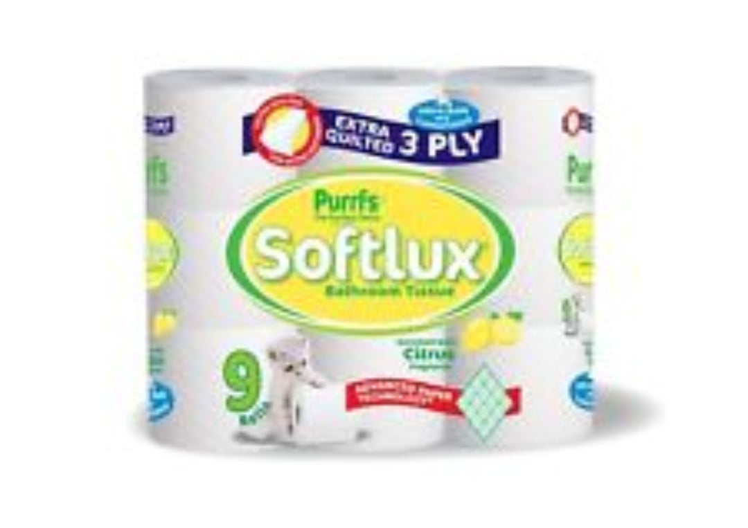 9Pack 3Ply White Citrus Fragrances (Solux) (5×9)