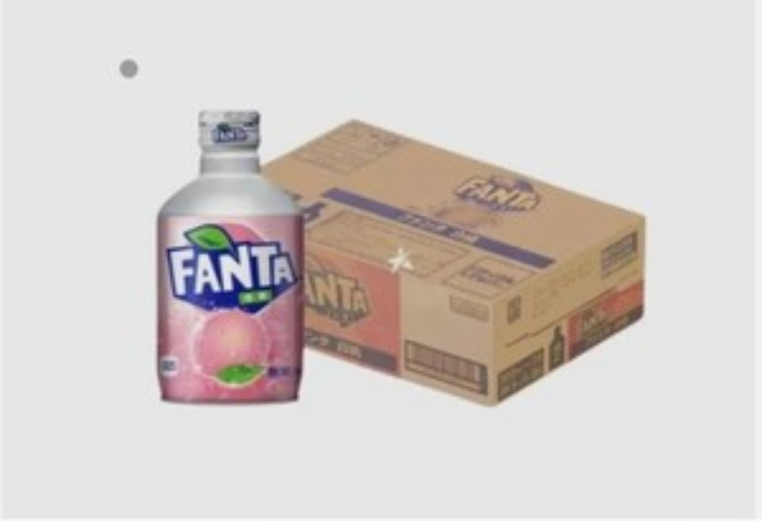 Fanta White Peach (Japan) (300ml x 24)